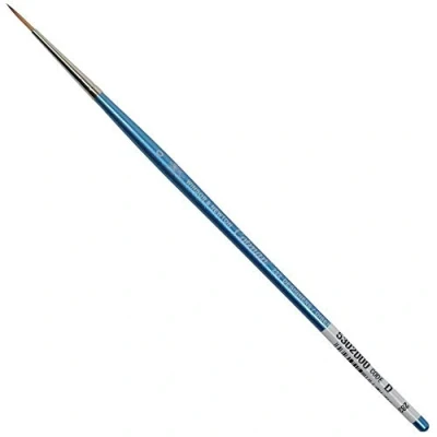 Imagen de Winsor &amp; Newton Cotman pincel de acuarela serie 222 n 0 formato &quot;diseñador&quot; mango corto