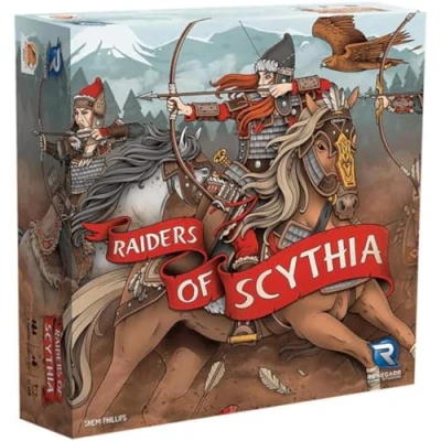 Imagen de Renegade Game Studio, Raiders of Scythia, Board Game, Ages 12+, 1 4 Players, 60 80 Minutes Playing Time, Multicolor