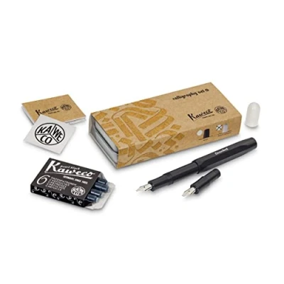 Imagen de Kaweco CALLIGRAPHY Juego de cuchillos (15 cm), color negro