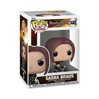 Imagen de Funko Pop! Animation: Aot Sasha Braus Attack On Titan Figura de Vinilo Coleccionable Idea Regalo Mercancia Oficial Juguetes para Niños y Adultos Anime Fans