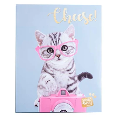 Imagen de Grupo Erik Álbum fotos 13x20 Studio Pets Cat Tabby 48 bolsillos, Producto con licencia oficial