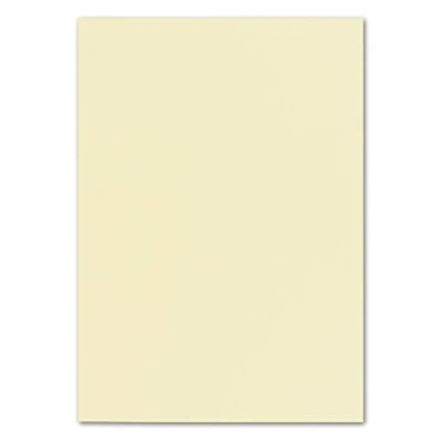 Imagen de Hojas de papel DIN A4, colores vivos, color 81 Vanille 50 Blatt