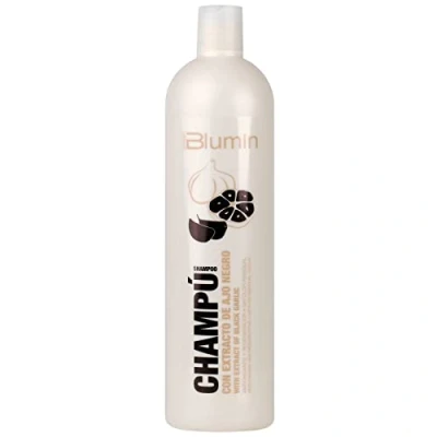 Imagen de Blumin Champú antioxidante con Extracto de Ajo Negro para Cabellos Secos, 1000 ml