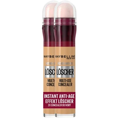 Imagen de Maybelline New York Corrector de efecto instantáneo antiedad, n.º 00, marfil, 2 unidades