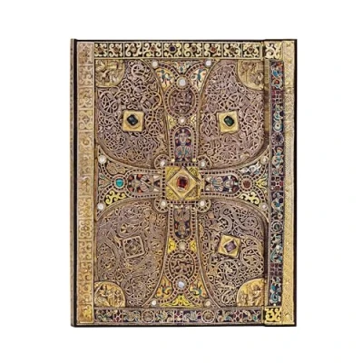 Imagen de Lindau (Lindau Gospels) Ultra Lined Journal (Wrap Closure)