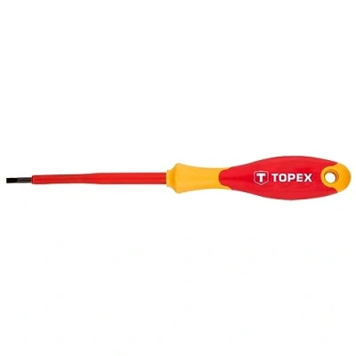 Imagen de Topex 39D471 Destornillador plano aislado (3 x 100 mm, 1000 V)