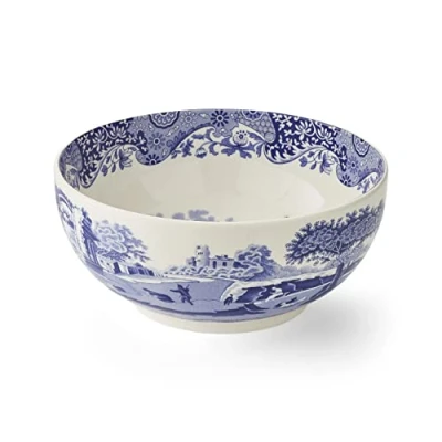Imagen de Portmeirion Spode Cuenco Redondo (27,5 x 27,5 cm), Color Azul