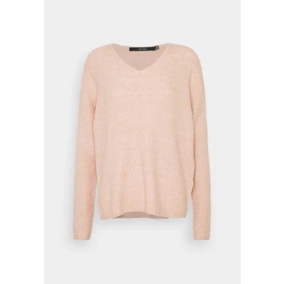 Imagen de Vero Moda Vmcrewlefile LS Vneck NOOS Jersey de punto, Mujer, Talla: XS, Sepia rose melange