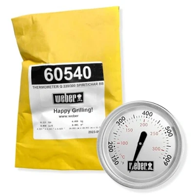 Imagen de Weber 60540 Charcoal, Spirit, Q Grill Replacement Thermometer, 1 13/16&quot; Diameter