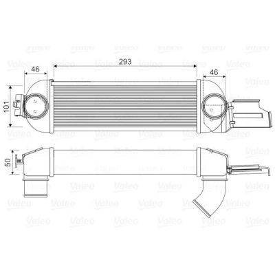 Imagen de VALEO 818355 Intercooler sin válvula EGR