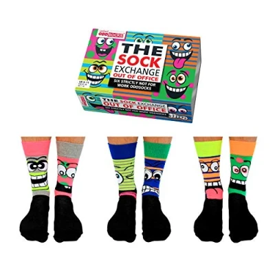 Imagen de United Oddsocks The Sock Exchange Out Of Office, UK 6 11 EUR 39 46 US 7 12, multicolor