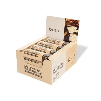 Imagen de Bulk Barrita proteica Macro Munch, Magnificent Millionaires, 62 g, paquete de 12