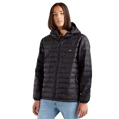 Imagen de Levi&#039;s Presidio Packable Chaqueta, Negro (Blacks), XL para Hombre