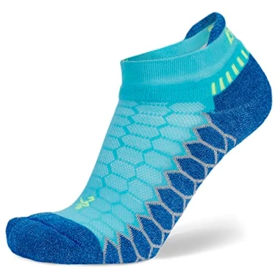 Imagen de Balega Unisex Silver Antimicrobial No show Compression Fit Calcetines Para Correr, Cobalt, Small, EU Talla 36 39.5