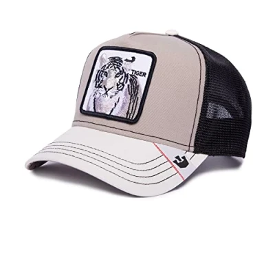 Imagen de Goorin Bros Stripes Tiger MVP Grey Adjustable Trucker Cap