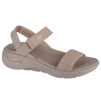 Imagen de Skechers GO WALK ARCH FIT Polis Sandalias de cuña, Mujer, Talla: 39, Nat Zapatos
