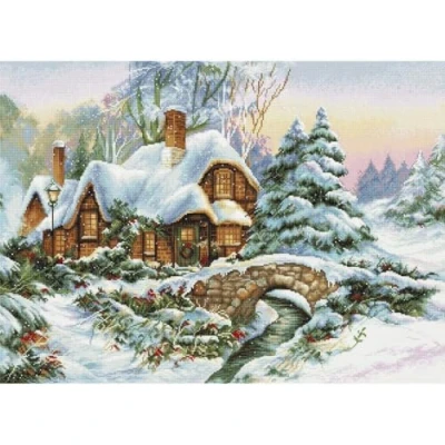 Imagen de LUCAS Kit de Punto Cruz, Multicolor, 43x44cm