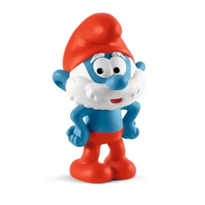 Imagen de Schleich The Smurfs Schtroumpf Figura, 20814, Azul