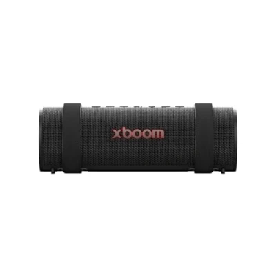Imagen de LG xboom Grab, Altavoz Inalámbrico, Bluetooth, 30W, Sonido Sound Boost, Resistente al Agua IP67, Autonomía 20h, Color de Luces LED Variable, Amplia Conectividad