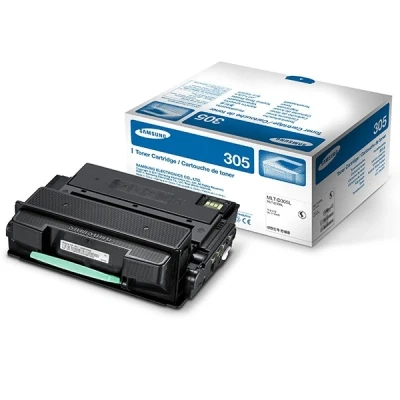Imagen de Samsung MLT D305L, SV048A, Negro, Cartucho Tóner de Alta Capacidad Original, 15.000 páginas, compatible con impresoras LaserJet ML 4050N, 4550R, 4551NR y 4551NDR