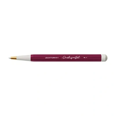 Imagen de LEUCHTTURM1917 365594 Drehgriffel Nr. 1, Port Red Bolígrafo con recambio azul