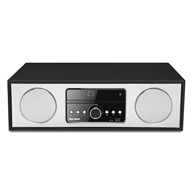 Imagen de Karcher Dab 4500CD Radio Digital estéreo (Sistema Compacto con Reproductor de CD, Bluetooth, FM/Dab+, Sistema música, USB, Despertador, Altavoz 30 W, Mando a Distancia, Elegante Carcasa