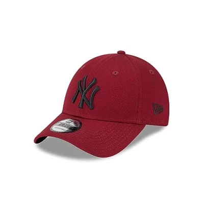 Imagen de New Era Baseball Accessoire Kappe Basecap Cap York Yankees Teamlogo Strapback Rot Schwarz One Size