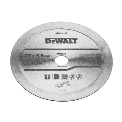 Imagen de DEWALT Dewa Diamanttrennscheibe Fliesen 76mm DT20591 QZ