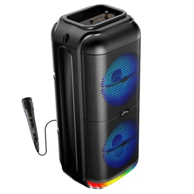 Imagen de Altavoz portátil Media Tech, karaoke, Bluetooth 5.3, 900W, MT3183