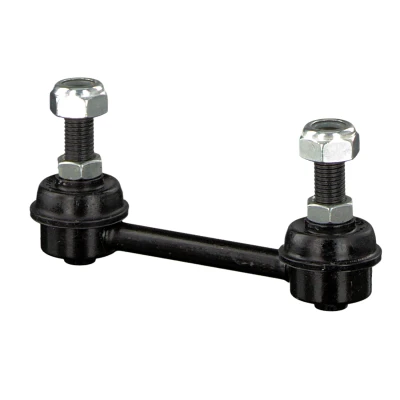 Imagen de FEBI BILSTEIN 42585 Bieleta de suspensión Eje trasero izquierda, trasero, derecha 90 M10 x 2 con tuerca autofijadora, Acero negro