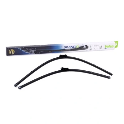 Imagen de Limpiaparabrisas Valeo Silencio X.trm, Flat Blade Set 574680 delante Sin marco Top Lock PEUGEOT: 308 I Hatchback, SW, CC norauto,