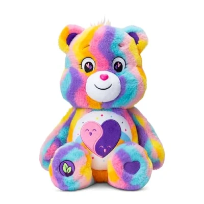 Imagen de Basic Fun Osito Friend Forever de Care Bears Peluche Mediano ecológico 35 cm, Adorable y sostenible, Coleccionable para niños, Adecuado niños niñas 4+ años