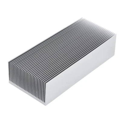 Imagen de Awxlumv Disipador de calor aluminio grande 7.09 x 2.71 1.41 pulgadas / 180 69 36 mm, módulo refrigeración difusión alta potencia, radiador 27 aletas para amplificador LED,
