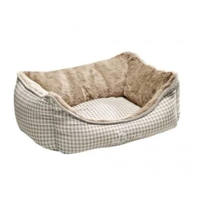 Imagen de HUNTER Dog Sofa Astana with Plush Juguete, Stoff, marrón, S