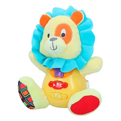 Imagen de winfun Peluche César el león con luz y Sonido en español (85367)