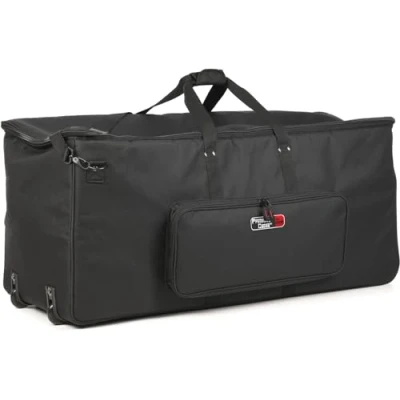 Imagen de Gator Cases MiZone Drums Funda grande para batería con ruedas y separador de electrónica (GP EKIT3616 BW)