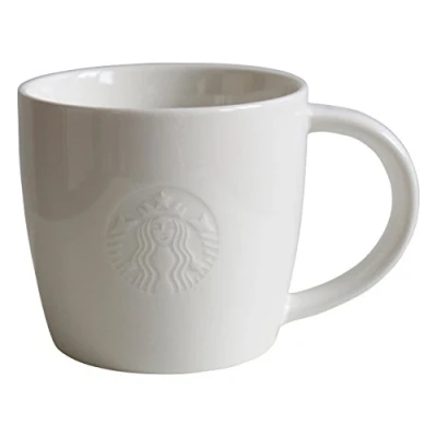 Imagen de Taza de café blanca con Starbucks Collectors 355 ml