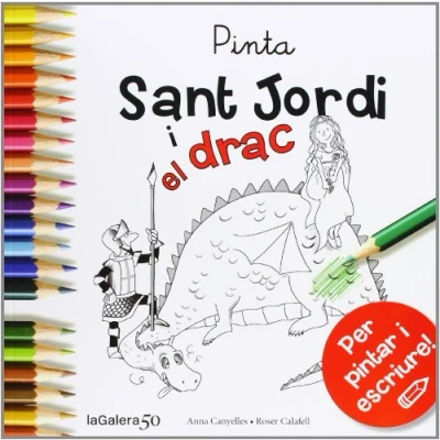 Imagen de Pinta Sant Jordi I El Drac: 90 (Tradicions)