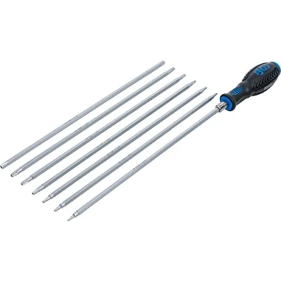Imagen de BGS 2325 Juego de destornilladores con puntas intercambiables perfil en T (para Torx) / Star Torx Plus) 8 piezas