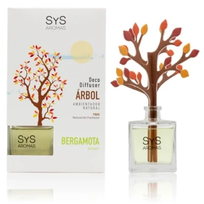 Imagen de Ambientador Difusor Árbol Bergamota 90ml SYS Aromas