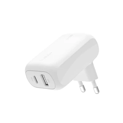 Imagen de Cargador De Pared Dual Belkin Boostcharge Blanco 42w