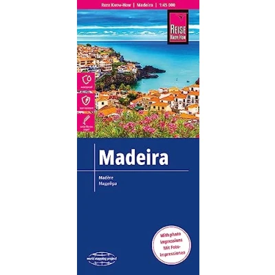Imagen de Madeira 1:45.000 mapa de carreteras impermeable. Reise Know How.: world mapping project