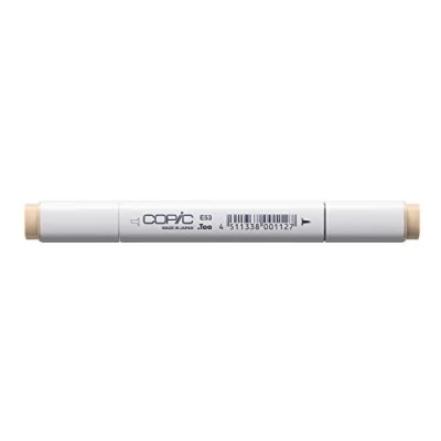 Imagen de Copic Classic E53, Raw Silk, Rotulador Doble con Punta Media y Fina