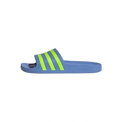 Imagen de adidas Adilette Aqua Slides, Chanclas Unisex adulto, Blue Fusion Lucid Lemon Fusion, 38 EU
