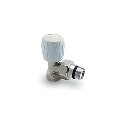 Imagen de Orkli valvula manual bit. Válvula radiador escuadra simple reglaje 1/2&quot; roscar