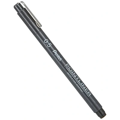 Imagen de Pentel Rotulador Pointliner calibrado pigmentado. Punta de 0,5mm.