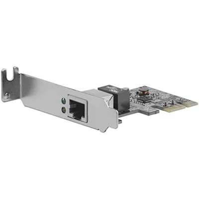 Imagen de StarTech.com Tarjeta de Red PCI Express 1 Puerto Gigabit Ethernet Adaptador NIC E 1x RJ45 Hembra Perfil Bajo