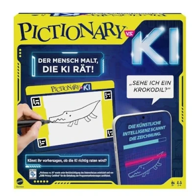 Imagen de Mattel Games Pictionary VS AI, Versión: Alemán, HYH74