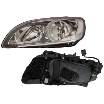 Imagen de ABAKUS 773 1150LMLEMN2 Faros izquierda LED, H7, H9, PWY24W negro sin portalámparas con servomotor para reg. alcance luces PX26d, PGJ19 5 VOLVO: S60 II