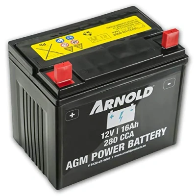 Imagen de ARNOLD AZ100 Batería AGM 12 V 16 AH 280 CCA para cortacésped